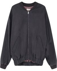 Alysi - Zip-Up Bomber Jacket - Lyst