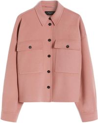 Weekend by Maxmara - Buttoned Flap-Pocket Jacket - Lyst