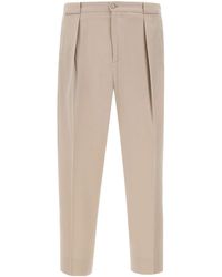 Briglia 1949 - Button-Detail Casual Trousers - Lyst