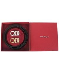Ferragamo - Double-Sided Logo Belt - Lyst