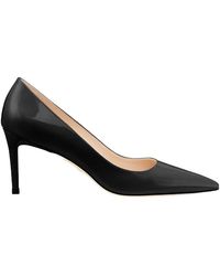 Stuart Weitzman - Stuart 75Mm Leather Pumps - Lyst