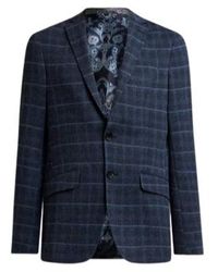 Etro - Single-Breasted Jacket With Check Motif - Lyst