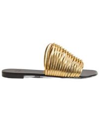 Giuseppe Zanotti - Jane Flat Sandals - Lyst