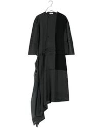 Lemaire - Asymmetrical Pleated Blouse Dress - Lyst