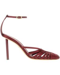 Ferragamo - Hollowed-Out High-Heeled Sandals - Lyst