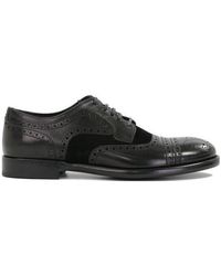 Dolce & Gabbana - Lacing Business Dress Shoes - Lyst