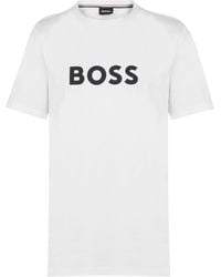 BOSS - Crewneck Shortsleeve Tshirt - Lyst