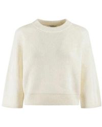 forte_forte - Ribbed Crew Neck Sweater - Lyst