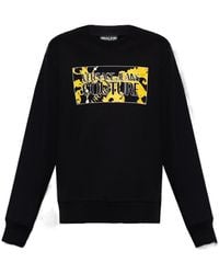 Versace Jeans Couture - Couture Logo Printed Crewneck Sweatshirt - Lyst