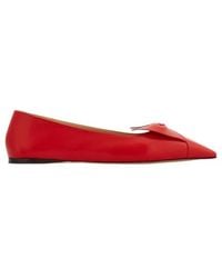 Ferragamo - Bow Ballet Flat - Lyst