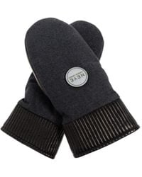 Giorgio Armani - Logo-Patch Gloves - Lyst