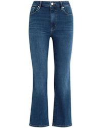 FRAME - The Reboot Crop Boot-Leg Jeans - Lyst