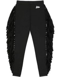 Moschino - Fringed Sweatpants - Lyst