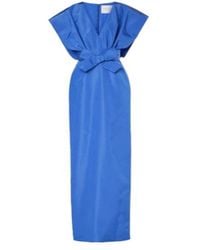 Carolina Herrera - Bow-Detail Silk Faille Gown - Lyst