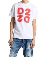 DSquared² - Logo-Print Cool Fit T-Shirt - Lyst