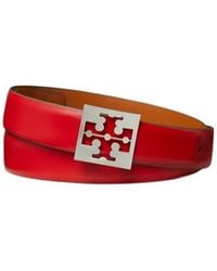Tory Burch - Logo-Buckle Belt - Lyst