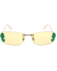Dior - Eyewear Rectangular Embellished Sunglasses - Lyst