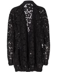 Fendi - Floral-Lace Jacket - Lyst