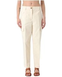 Twinset - Logo Casual Pants - Lyst