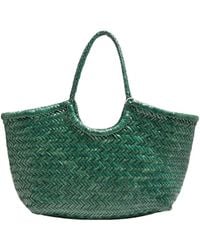 Dragon Diffusion - Handbag Rattan Basket Bag - Lyst