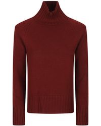 Max Mara - Mantova Ribbed High Neck Sweater - Lyst