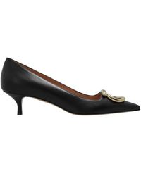 Ferragamo - 40Mm Gancini Pointed-Toe Pumps - Lyst