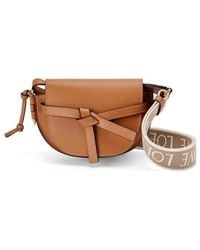 Loewe - Gate Knot-Detailed Mini Crossbody Bag - Lyst