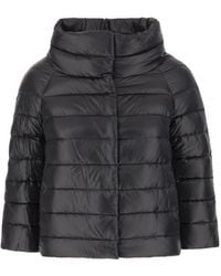 Herno - Sofia Down Cape - Lyst
