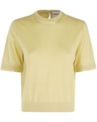 Semicouture - Alma Round-Neck T-Shirt - Lyst
