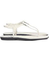 Gucci - Thong Sandal With Interlocking G - Lyst
