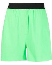 MSGM - Logo Shorts - Lyst