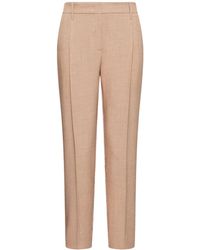 Marella - High Waist Casual Pants - Lyst