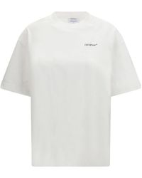 Off-White c/o Virgil Abloh - Half Arrow Skate Logo T-Shirt - Lyst
