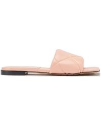 Bottega Veneta - Bv Lido Flat Sandals - Lyst