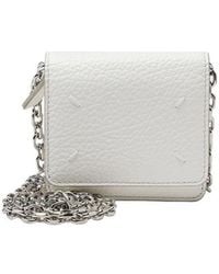 Maison Margiela - Foldover Top Chain-Linked Wallet - Lyst