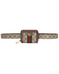 Gucci - Ophidia Gg-Jacquard Belt Bag - Lyst