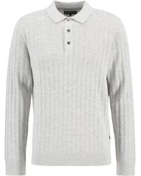 Barbour - Smeaton Buttoned Knitted Polo Shirt - Lyst