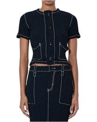 Issey Miyake - Wavelet Ensemble Cardigan - Lyst