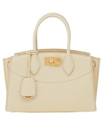 Ferragamo - Studio Soft Shoulder Bag - Lyst