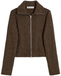 Our Legacy - Slim Zip Long-Sleeved Cardigan - Lyst