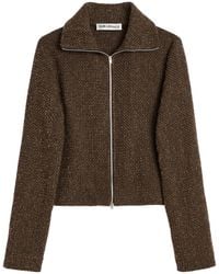 Our Legacy - Slim Zip Long-Sleeved Cardigan - Lyst