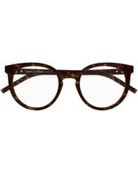 Saint Laurent - Eyewear Sl M147 Round Glasses And Frames - Lyst