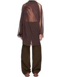Kiko Kostadinov - Embroidered Polka-Dot Dress - Lyst