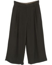 Ziggy Chen - Pleated Palazzo Pants - Lyst
