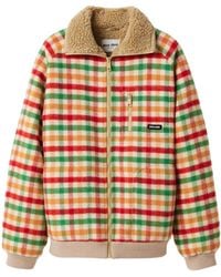 Miu Miu - Logo-Patch Zipped Jacket - Lyst