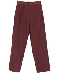 forte_forte - Casual Trousers With Belt Loops - Lyst