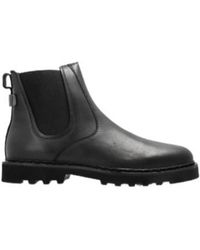 AllSaints - Skiff Lug-Sole Chelsea Boots - Lyst