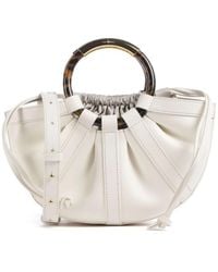 Coccinelle - Ruched Ring-Handle Tote Bag - Lyst