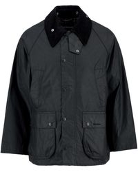 Barbour - Oversized Bedale Waxed Jacket - Lyst