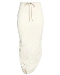 Rick Owens - Asymmetric Design Midi Skirt - Lyst